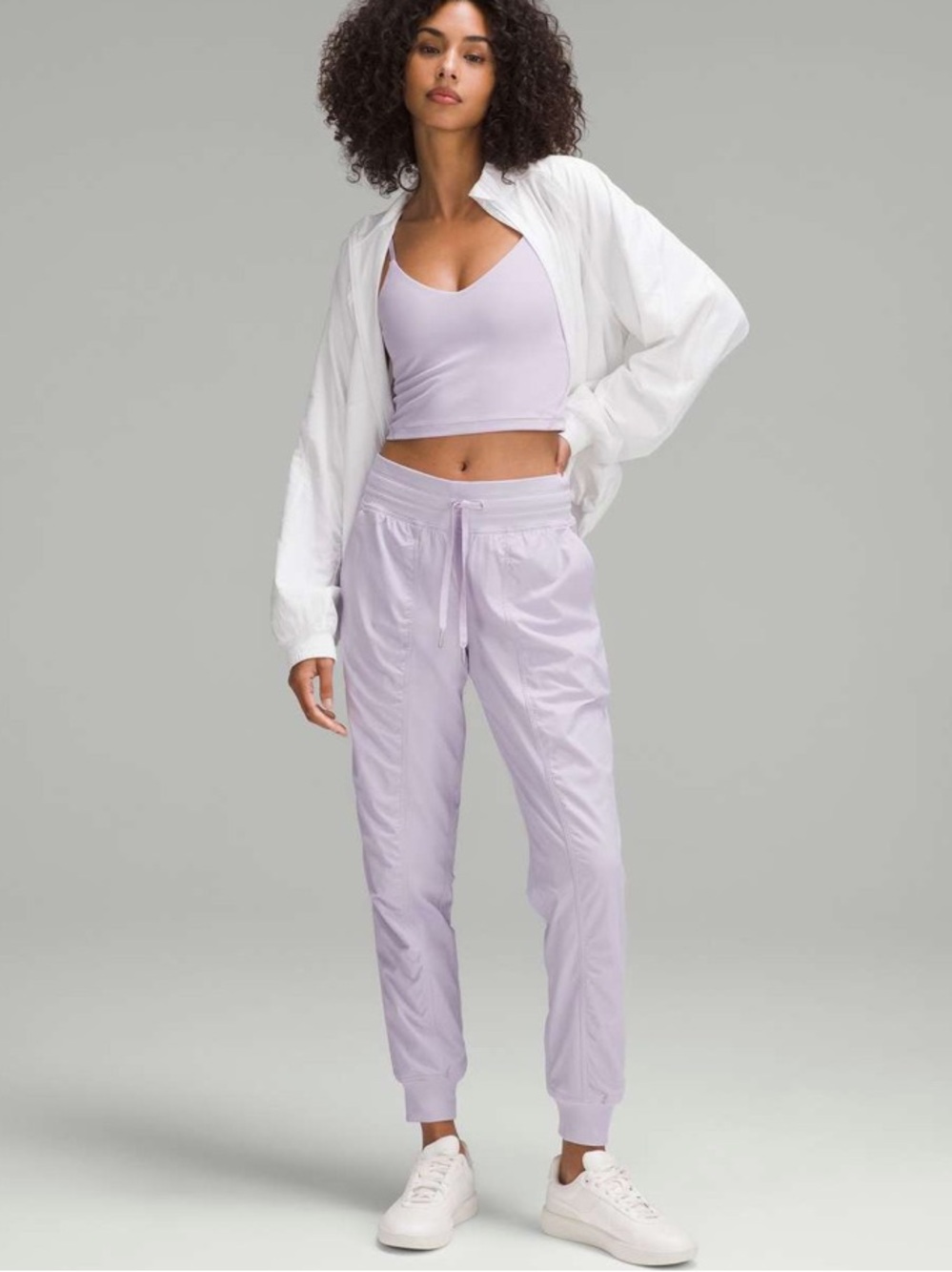 Lululemon Dance Studio Mid-Rise Lined Jogger *Full Length Lilac Purple size 6